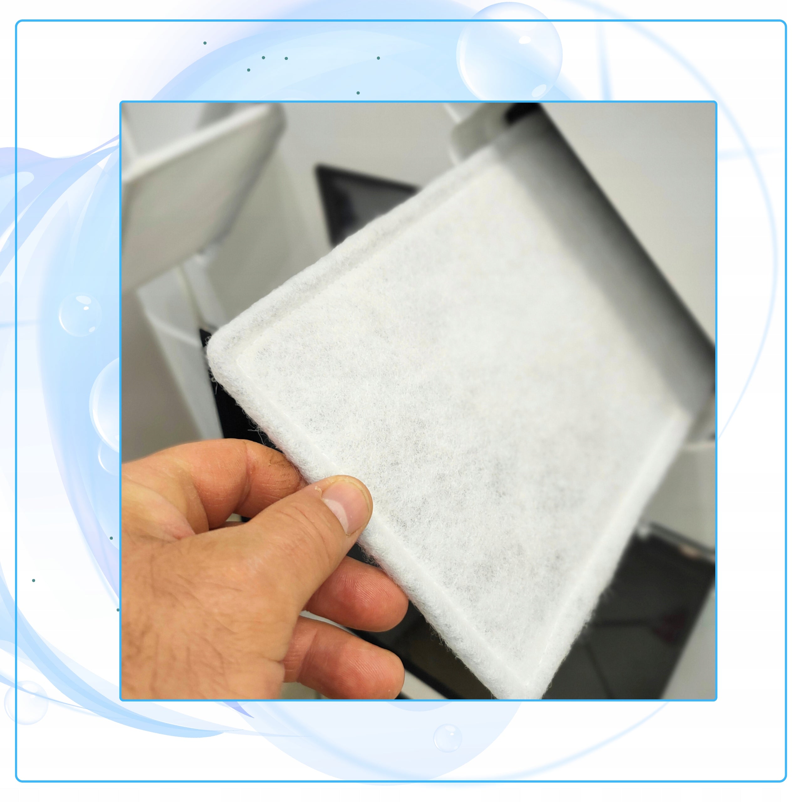 Air Filter F7 Zehnder Comfoair Q350 Q450 Q600 Aeris Next 350 450 600 Product weight with unit packaging 0.17 kg