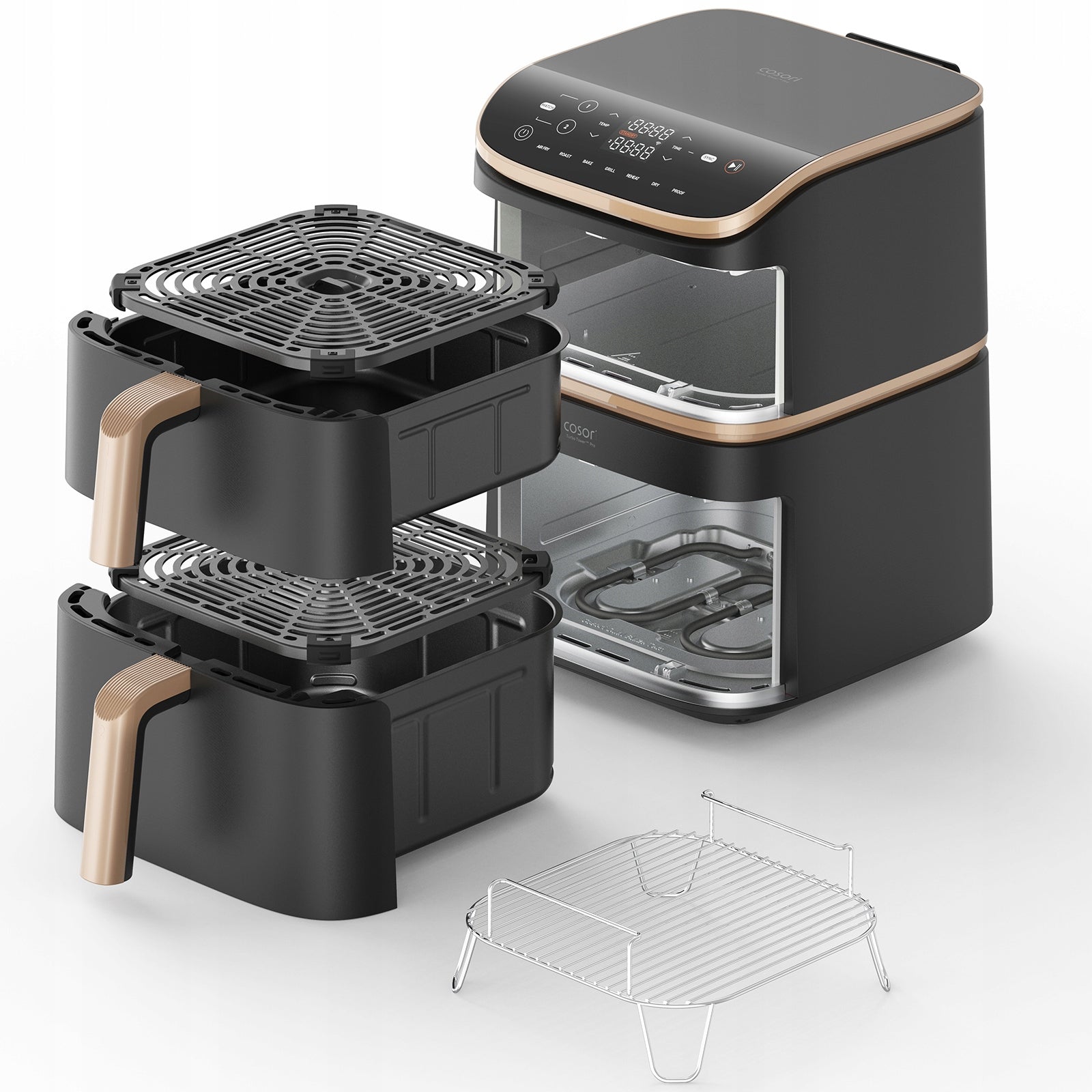 Air Fryer Cosori Turbo Tower Pro Smart 10,8L Packaging status original