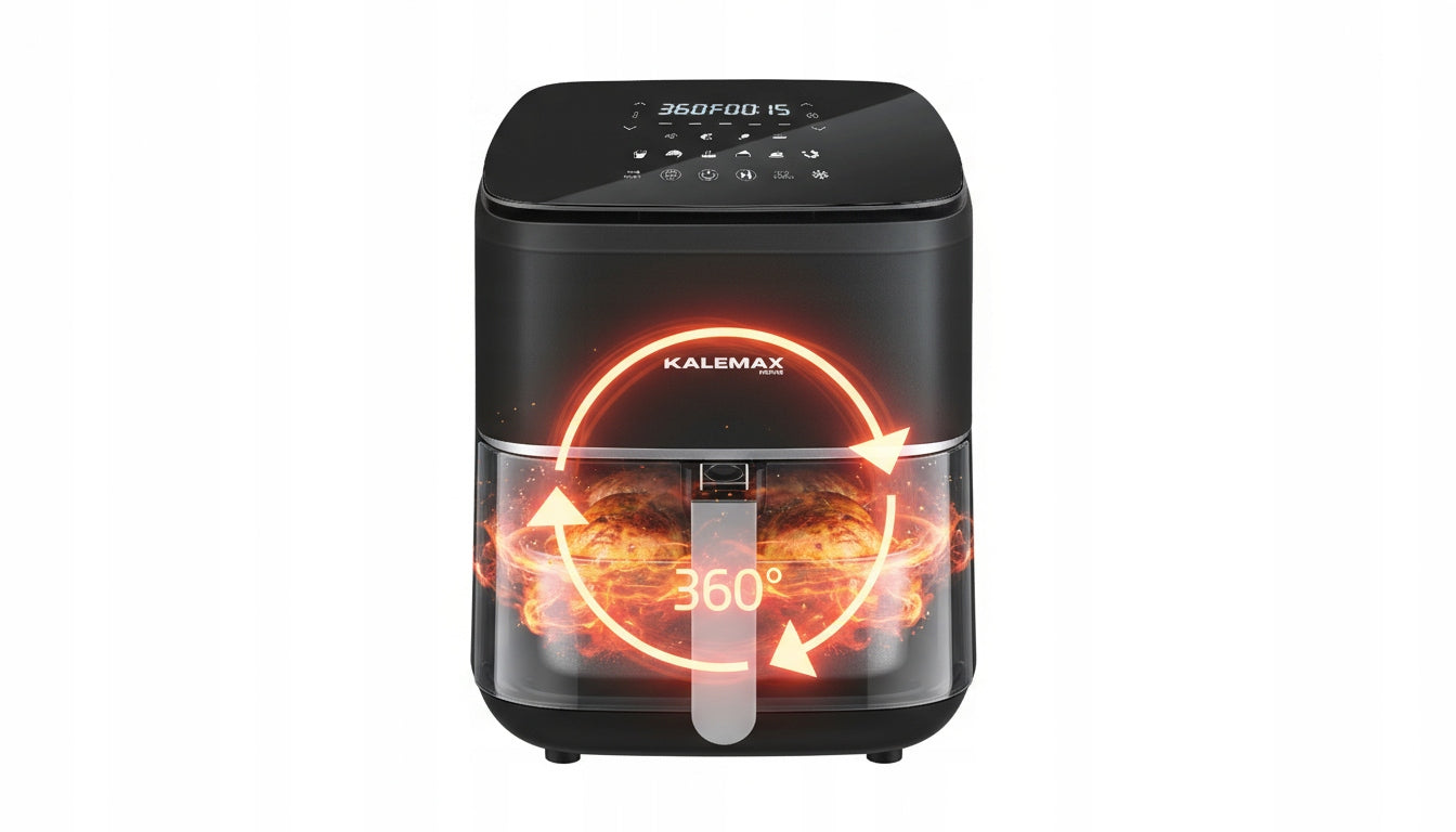 Air Fryer Fat Free Air Fryer 9L Fryer Programs Large Bowl Strong Bowl volume 9 l