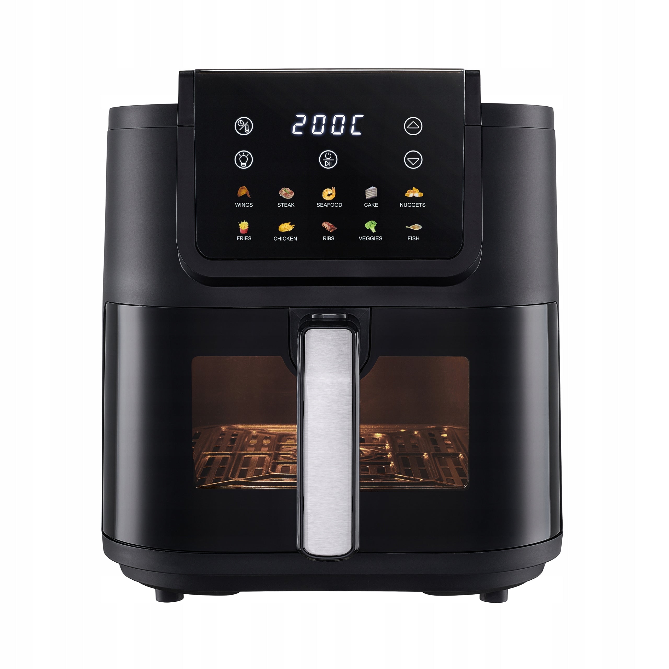 Air Fryer Fat Free Air Fryer BYRGEN Fryer 8L Large Drawer Window Manufacturer code Frida