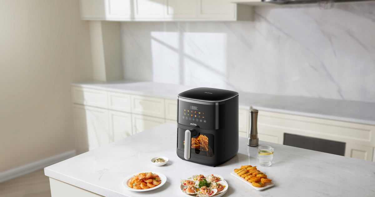 Air Fryer MOVA FD10 Pro Max AI 2000W 6L Black Manufacturer code FD10 Pro Max BL