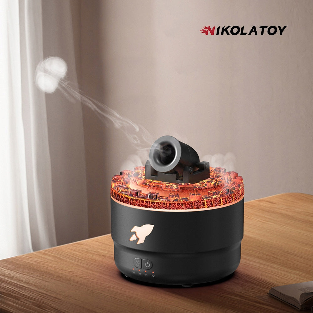 Air Humidifier Cannon Smoke Effect LED Aroma Diffuser NikolaToy Gift Brand no brand