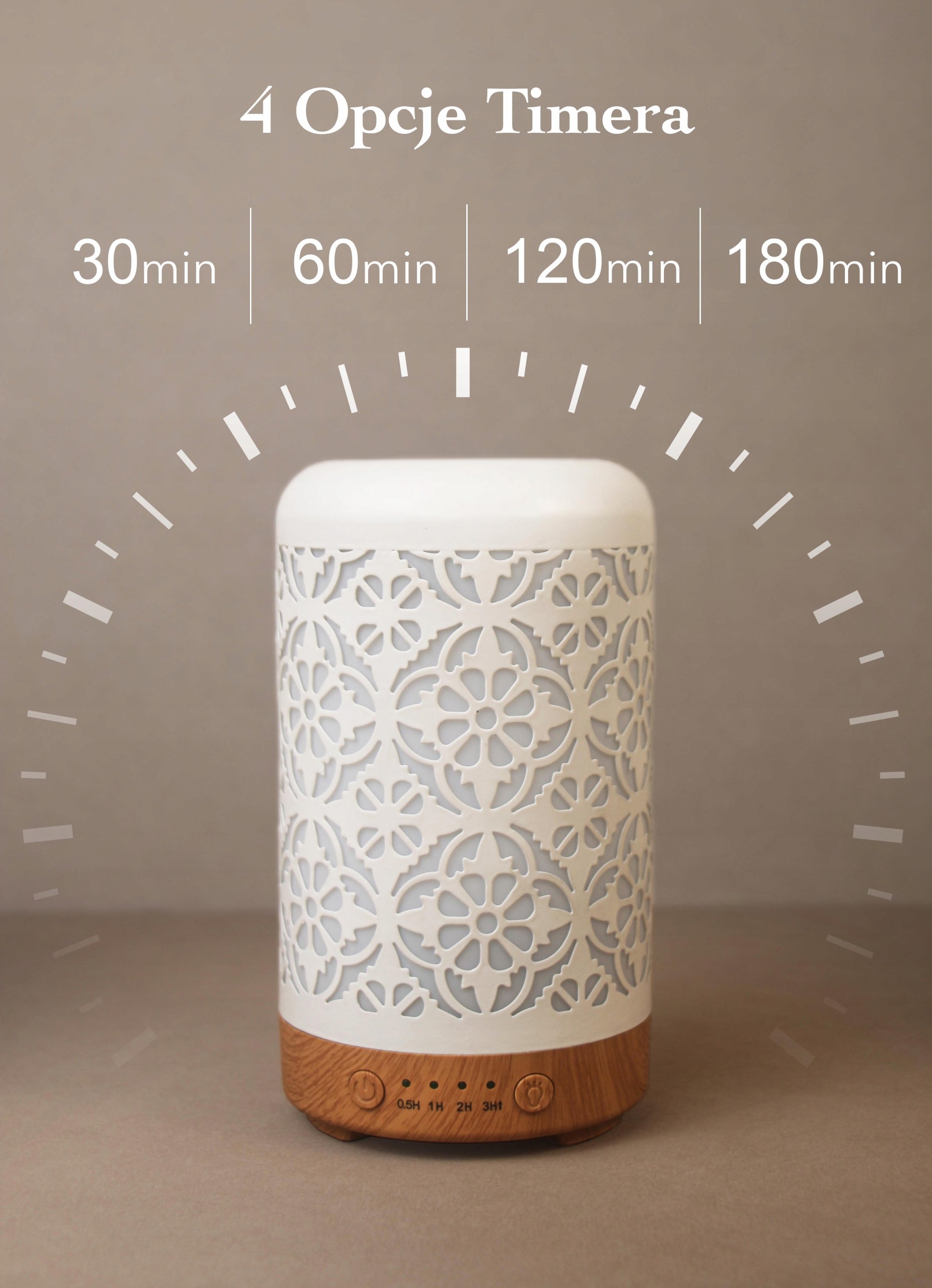 Air Humidifier Essential Oil DIFFUSER Scented QUIET Lamp Manufacturer code EPSFLOHU01