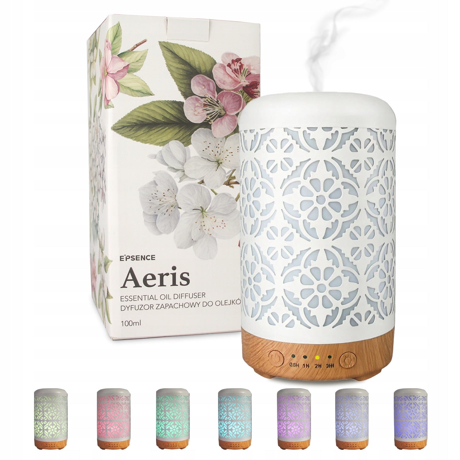 Air Humidifier Essential Oil DIFFUSER Scented QUIET Lamp