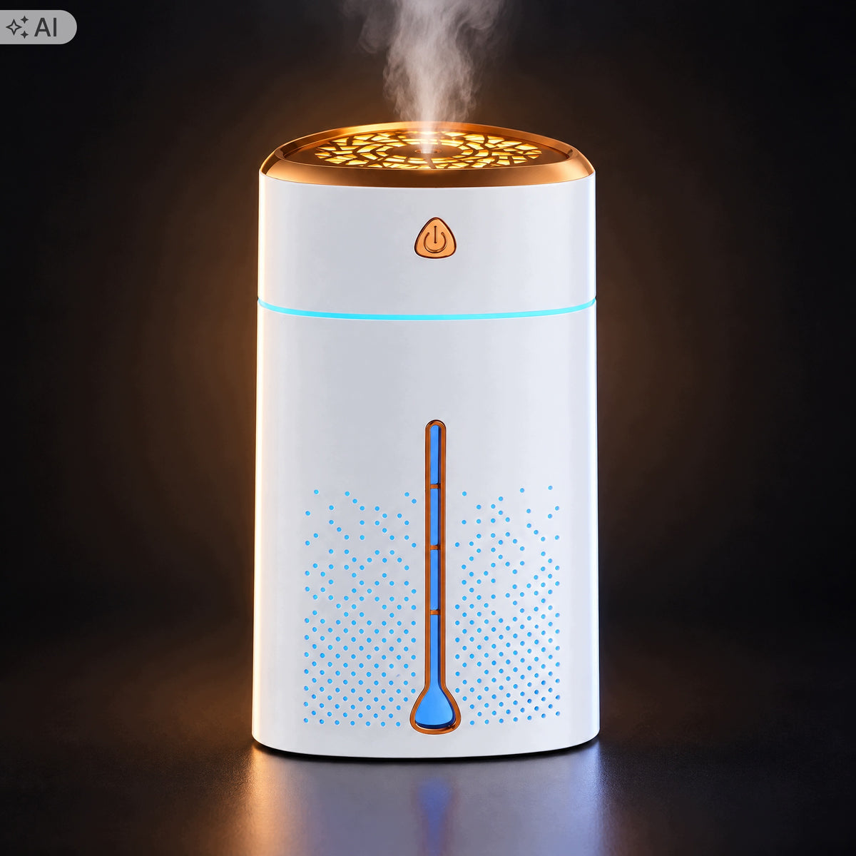 Air Humidifier LED Night Light 7 Colors Quiet USB White 1l Manufacturer code Lampka Nocna LED 7 Kolorów Cichy USB Biały 1l