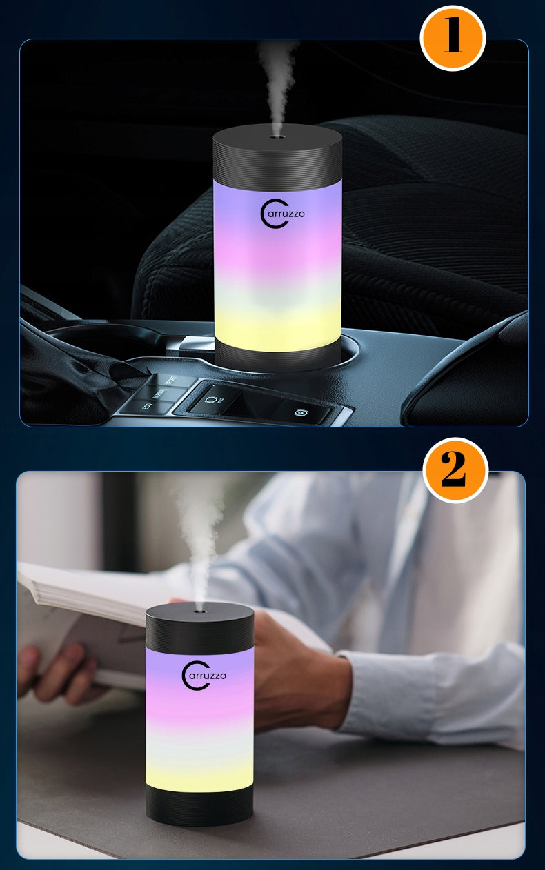 Air Humidifier Night Light 2in1 + Oils Aromatherapy Illuminated Rgb Packaging status original