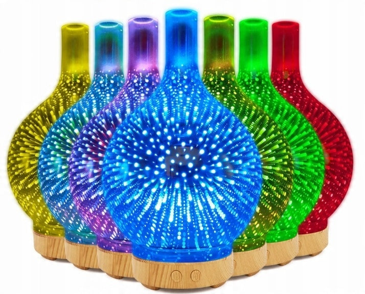 Air Humidifier Night Light RGB Diffuser Scented Aromatherapy Effect Manufacturer code 22356