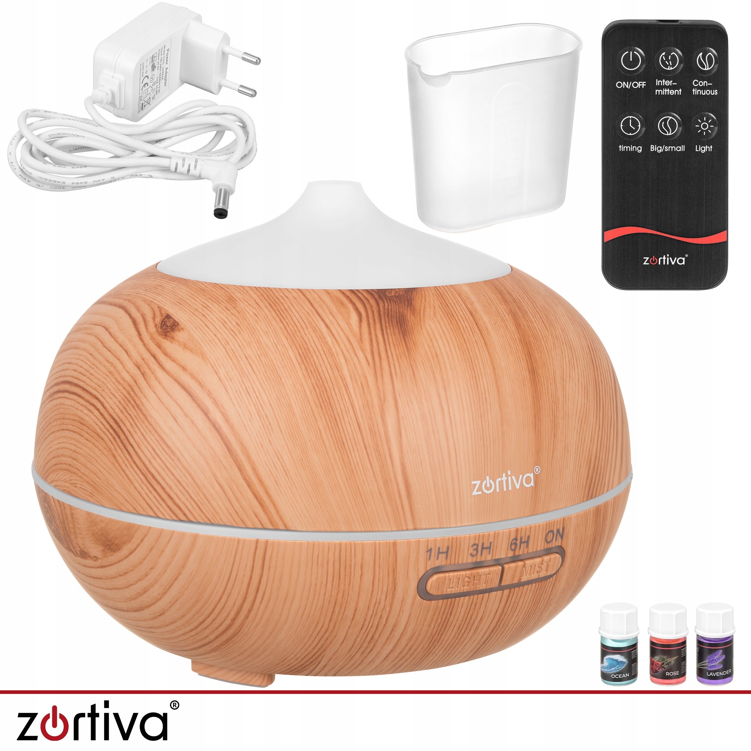 Air Humidifier Ultrasonic Diffuser LED Aromatherapy Scented Remote Control Packaging status original