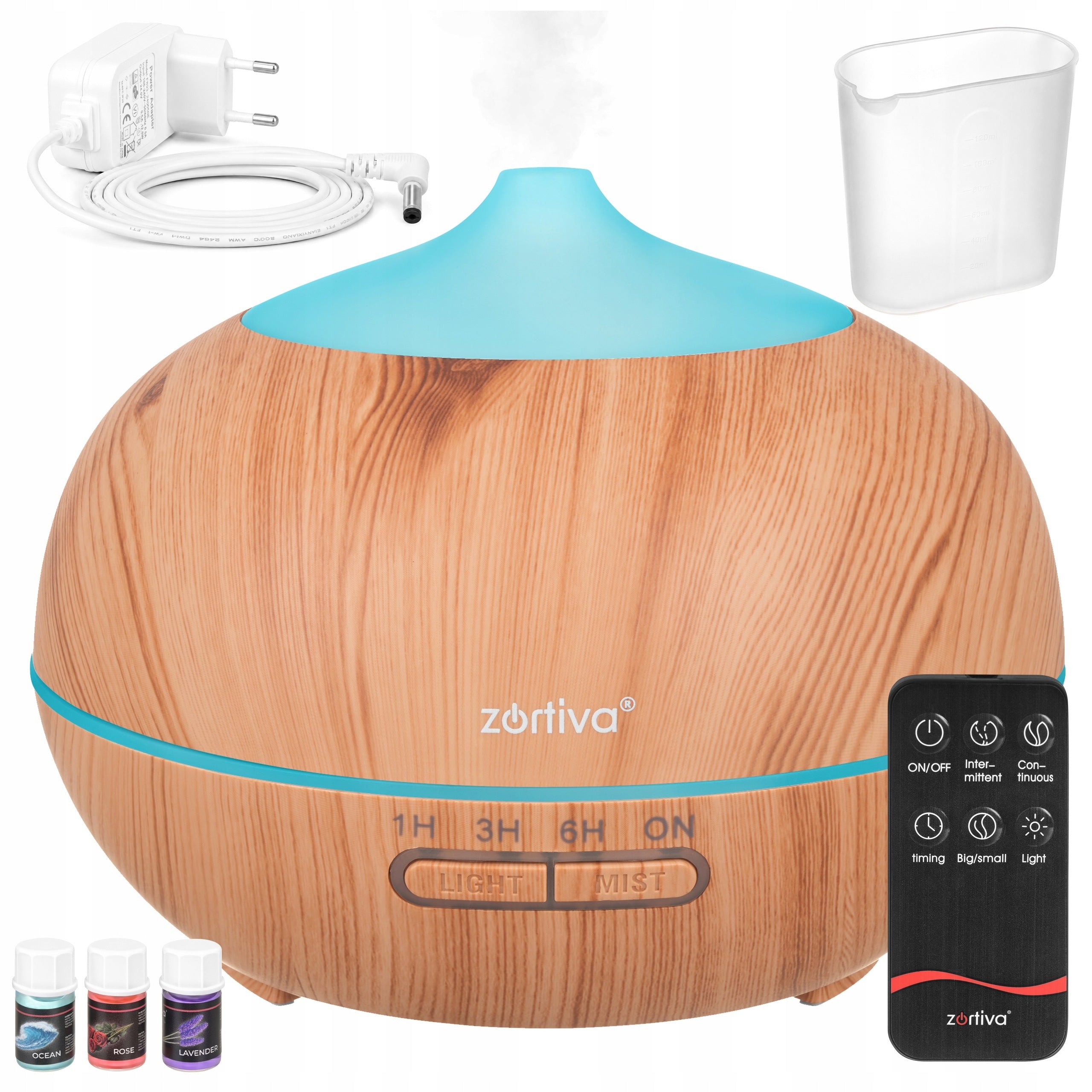 Air Humidifier Ultrasonic Diffuser LED Aromatherapy Scented Remote Control