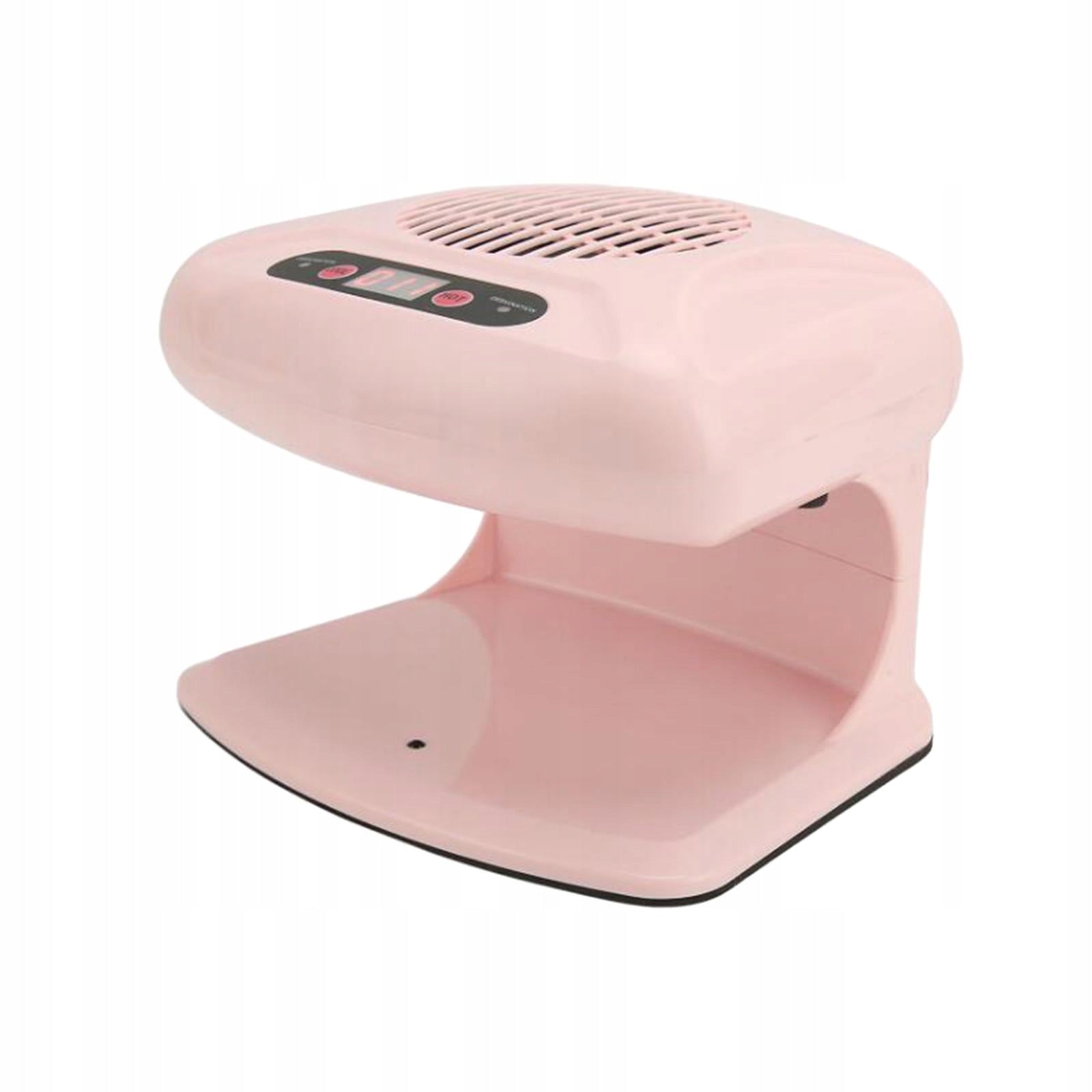 Air Nail Dryer, with Intelligent Nail blow Dryer Machine for Home Pink