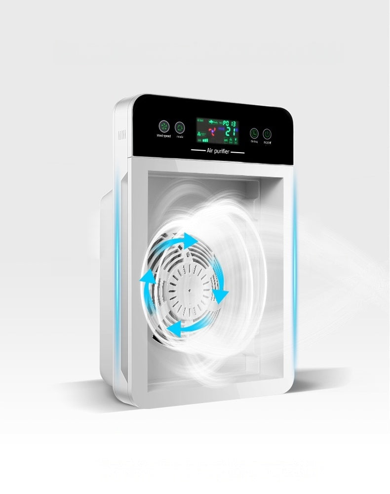 Air Purifier Automatic 7in1 Ionization Sterilization 2× HEPA Filter Maximum efficiency 180 m³/h