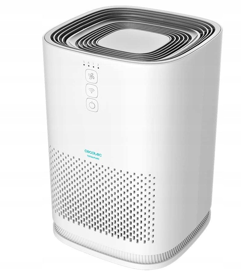 Air Purifier TotalPure 1500 Connected Cecotec Ionization White 20m2 Brand Cecotec