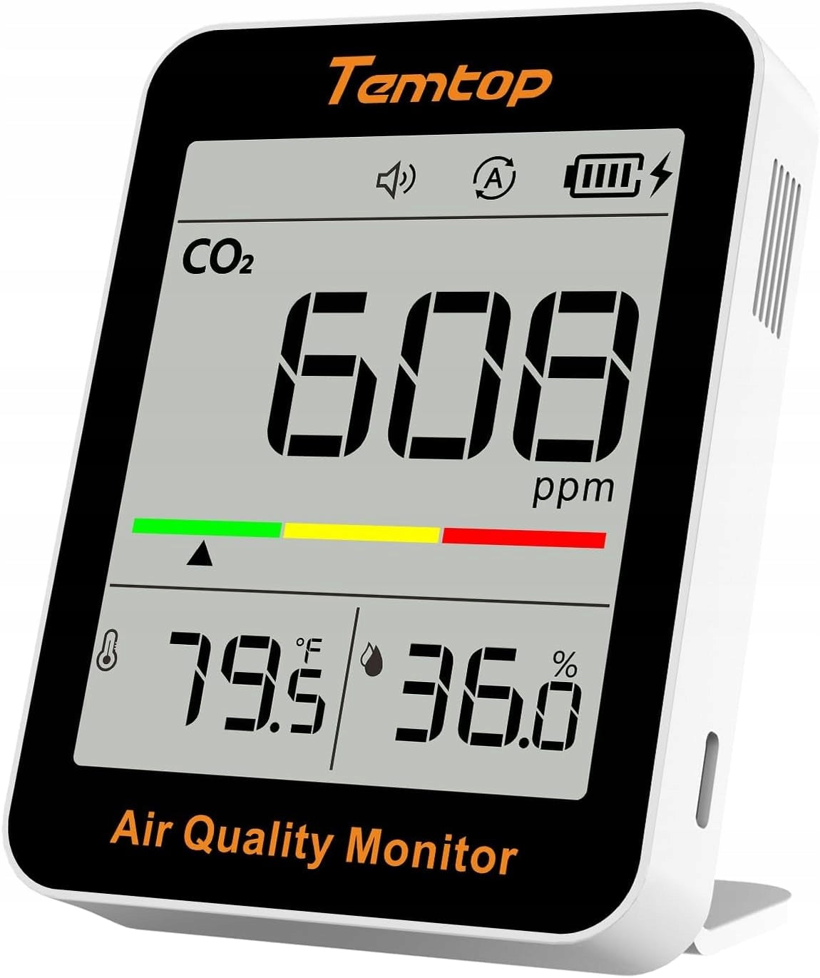 Air Quality Monitor Temtop PM2.5 Temperature and Humidity Sensor Packaging status original