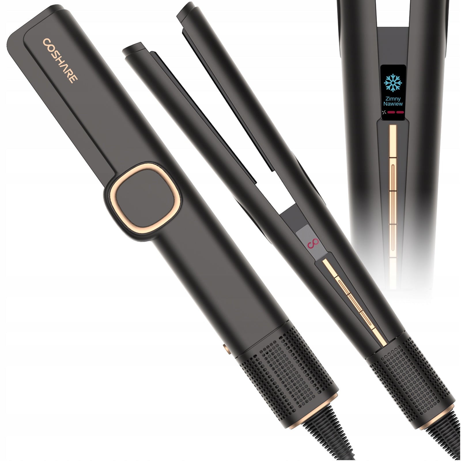 Air Straightener Hair Dryer SuperAero COSHARE