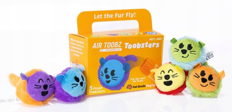 Air Toobz Toobzters Soft Balls Blower Additive Fat Brain Toys