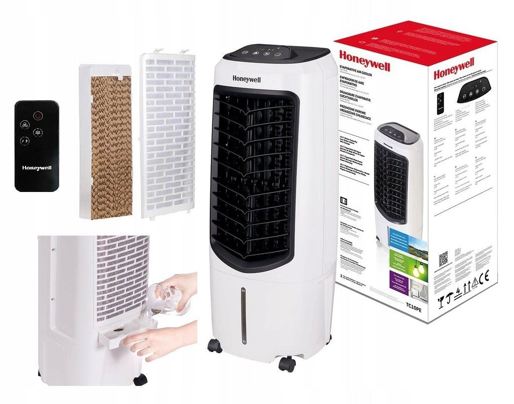 Air conditioner 5in1 Honeywell TC10PCEI fan humidifier ionization remote control QUIET