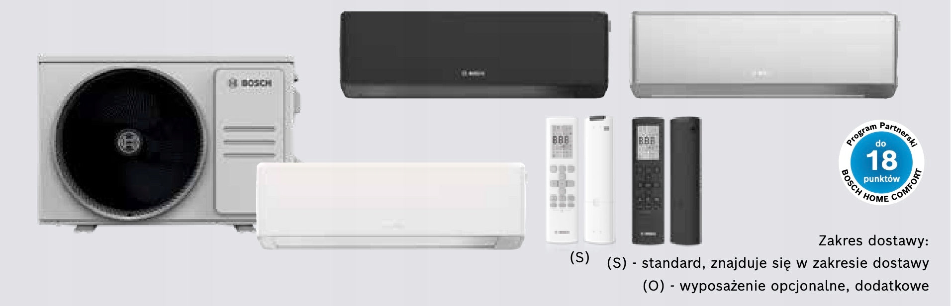Air conditioner Bosch Climate 7000i 2kw with assembly Warsaw and surroundings 2 colors