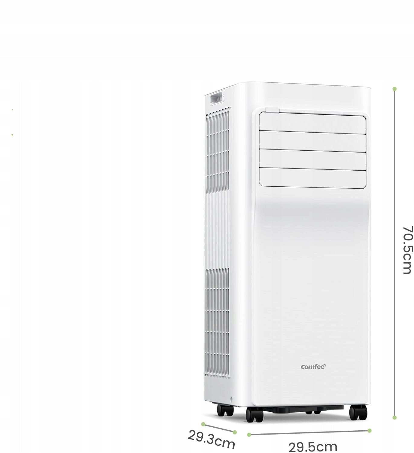 Air conditioner Comfee Breezy Cool Pro 2 White 29,3x29,5x70,5 cm Medical device no