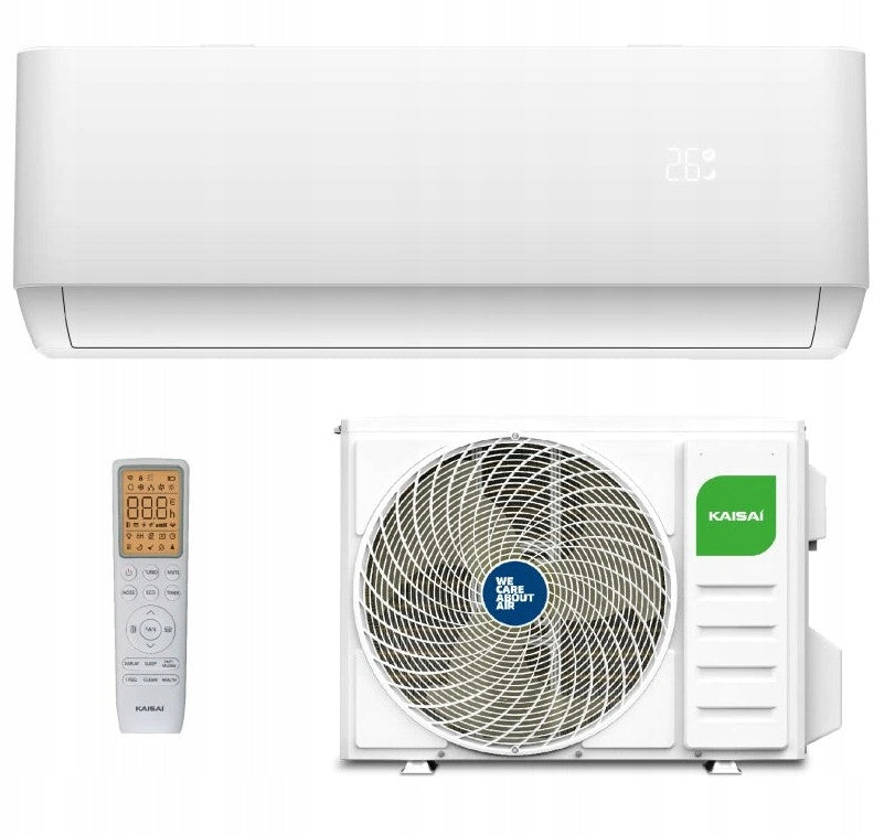 Air conditioner Kaisai Pro Heat + white plus 2,6kW for heating set white
