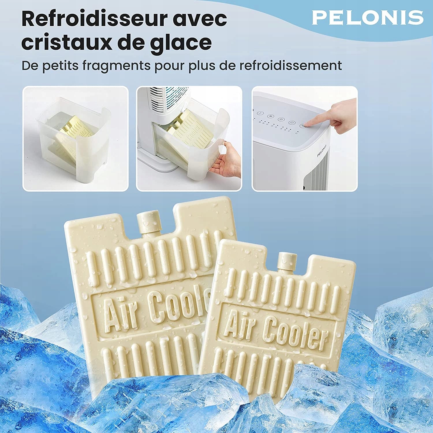 Air conditioner PELONIS AIR COOLER 55 W Model AIR COOLER