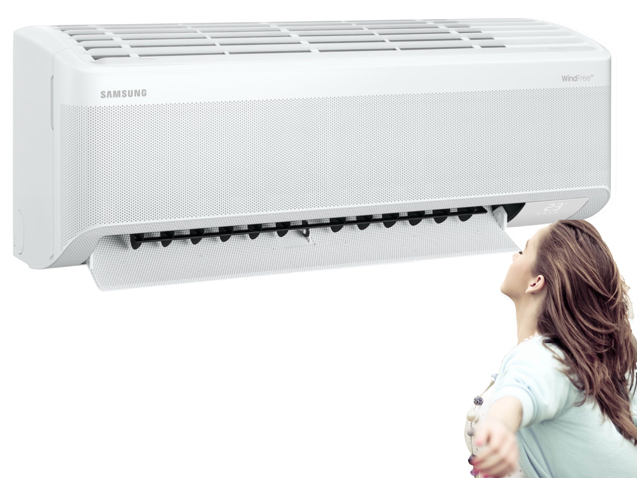 Air conditioner SAMSUNG Wind-Free COMFORT S2 AR60F12C1AWNEU 3,5kW set