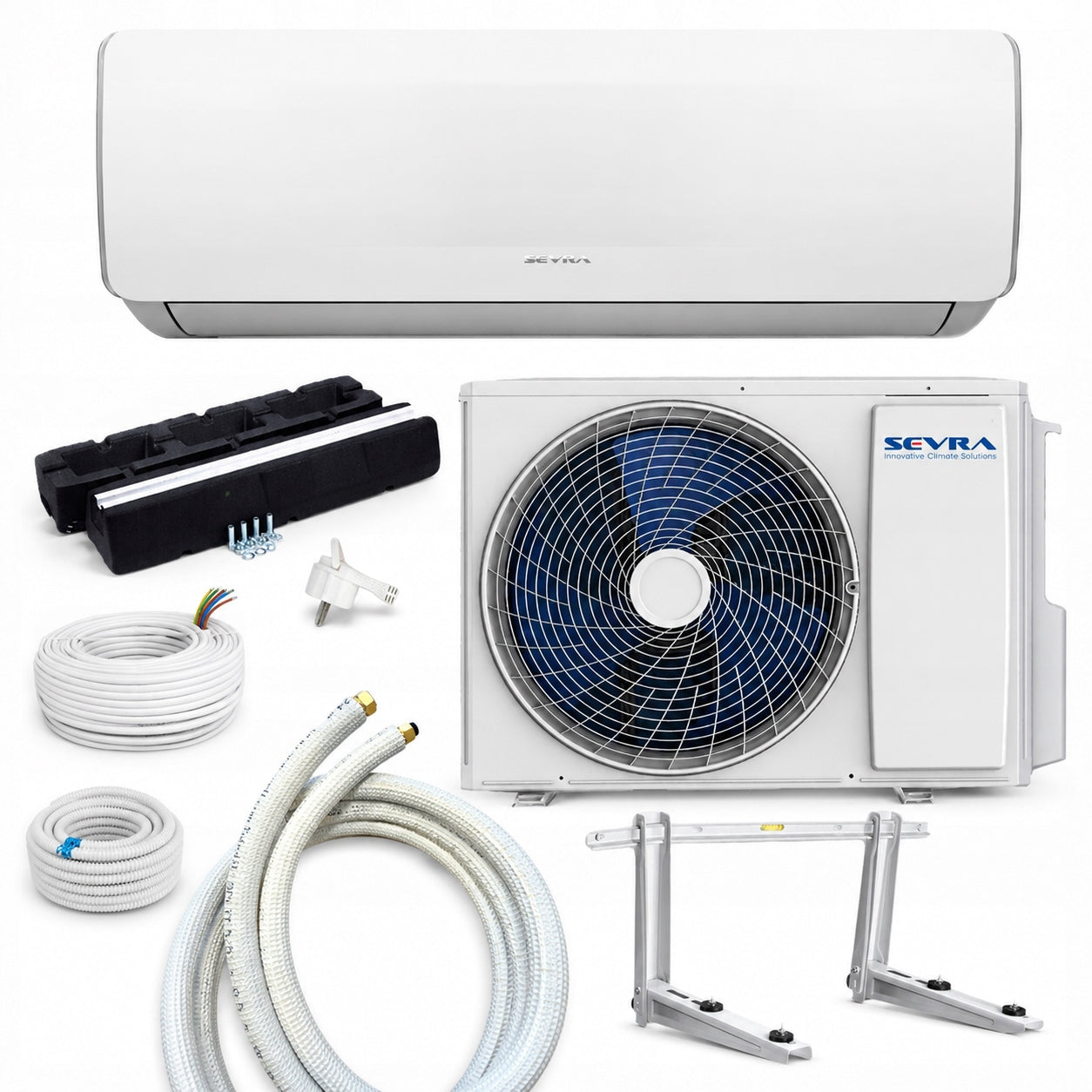 Air conditioner SEVRA FREEDOM 3,5kW 40m2 WiFi heating + Mounting kit 3mb