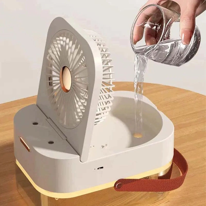 Air conditioner portable USB fan + mist 2in1 double air supply 3 speed LED Manufacturer code KLI3
