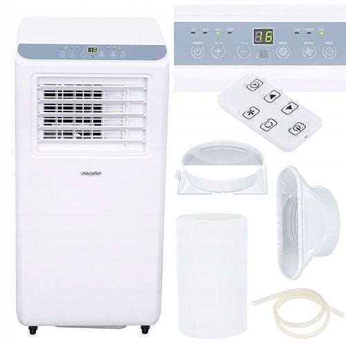 Air conditioner portable dehumidifier Mesko 9000BTU 3w1 2600W 25m² + remote control