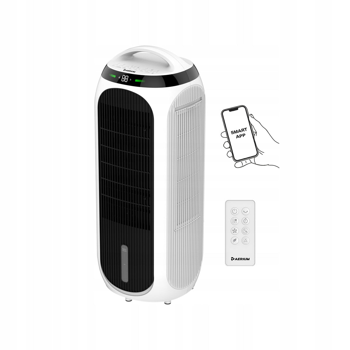 Air conditioner, purifier, humidifier and fan AERIUM TotalCare 4in1 H13