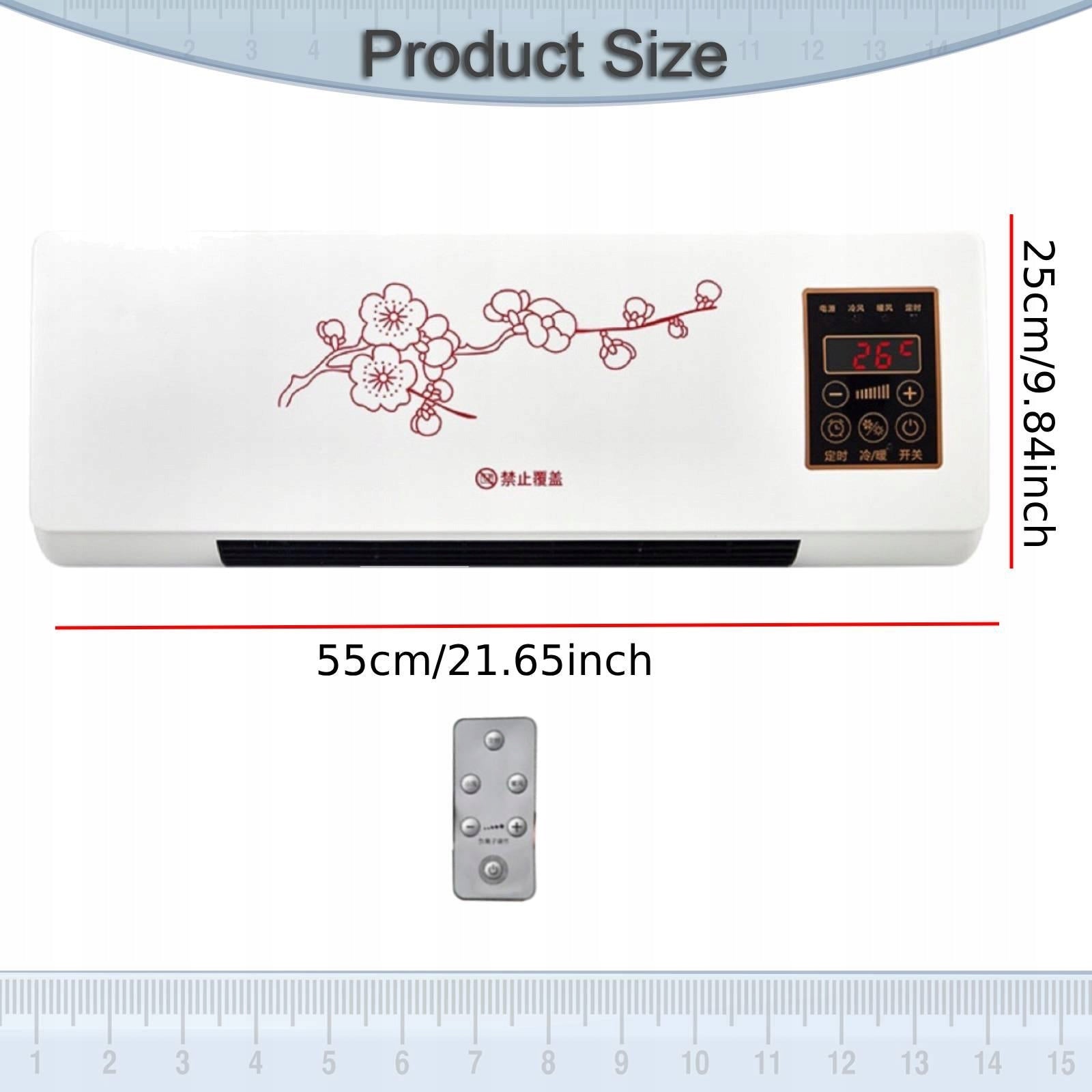 Air conditioner with Split heating function with heat pump, mounted on Brand no brand