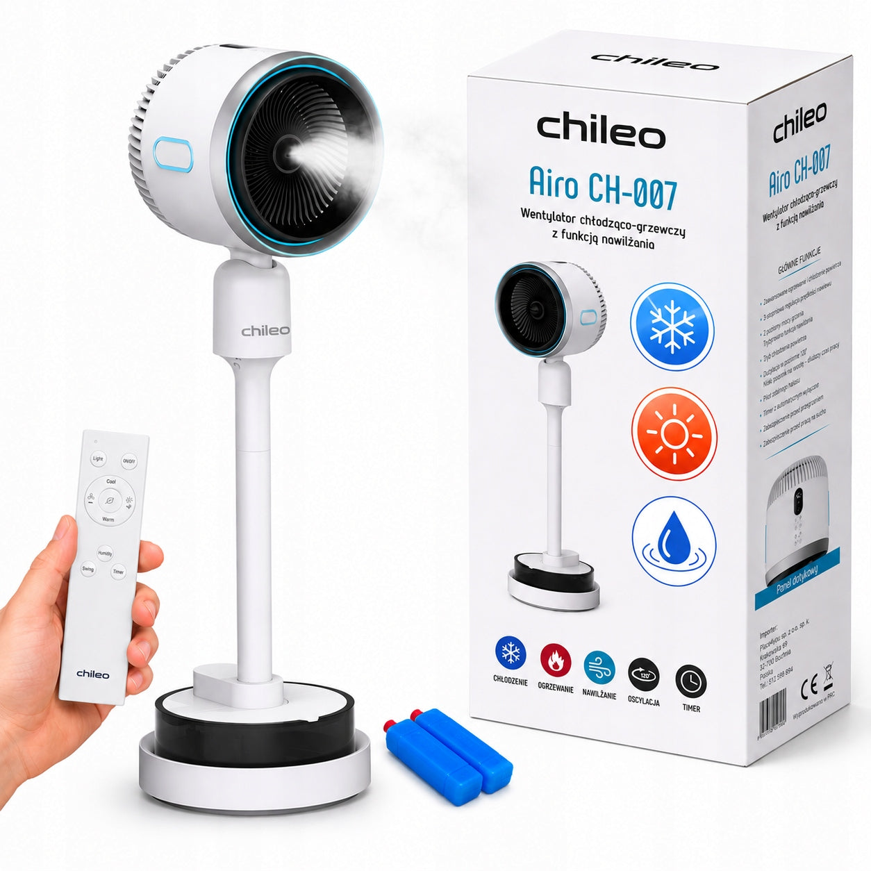 Air conditioner with humidification function Chileo air cooler