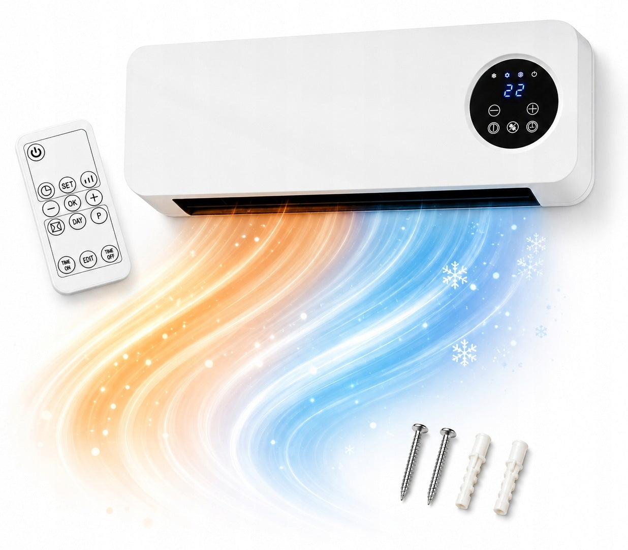 Air curtain Weber Heat ZYY-PTC06 2000 W heating and cool air supply