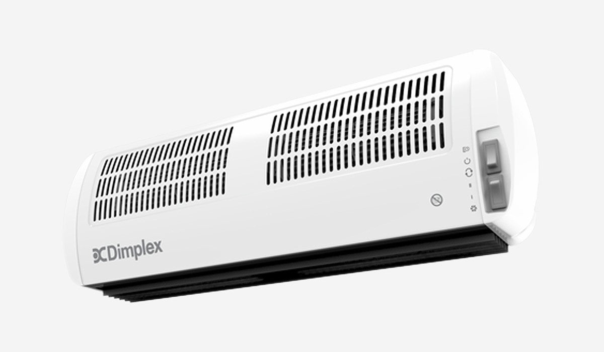 Air curtain with heater 4,5kW 62,4 cm with handle Dimplex AC45W Brand Dimplex