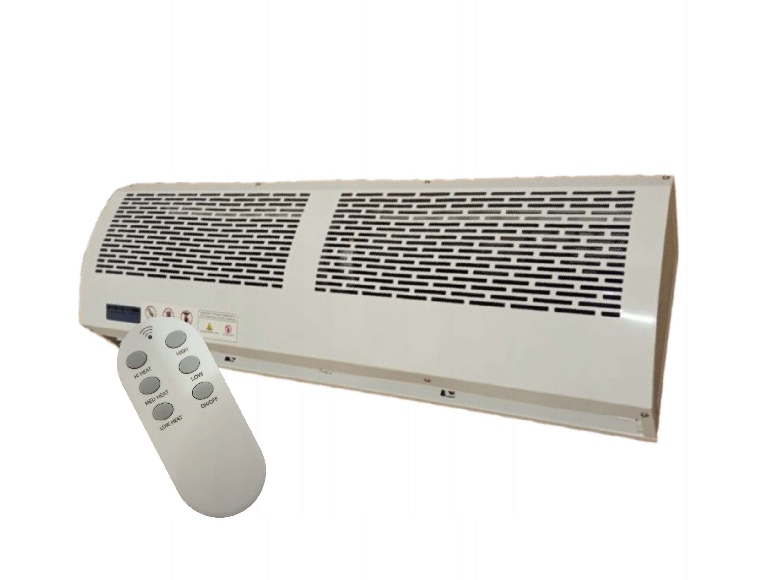 Air curtain with heater 90 cm 6kW electric heater