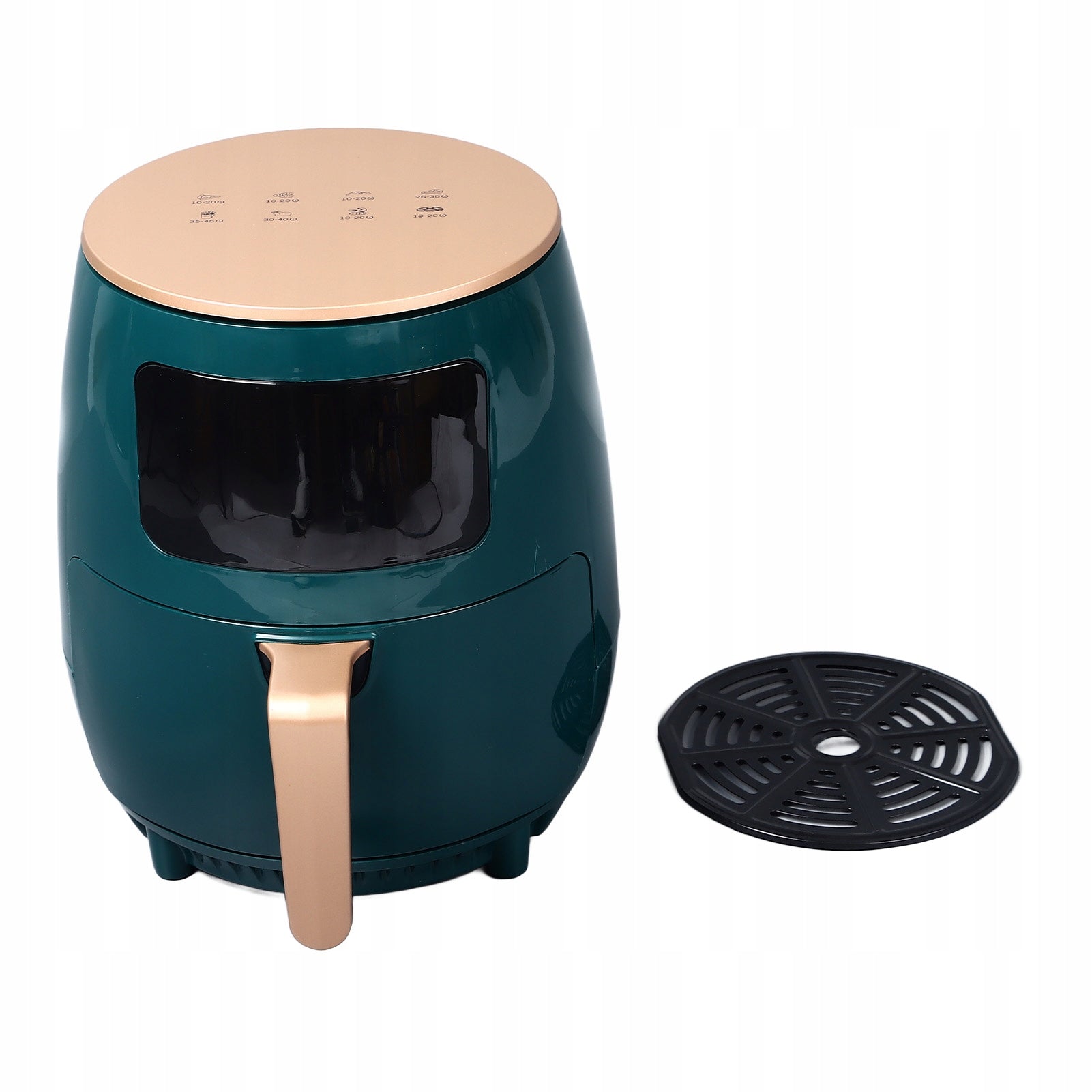 Air fryer, air cooker with touch screen 4,5 l, large capacity