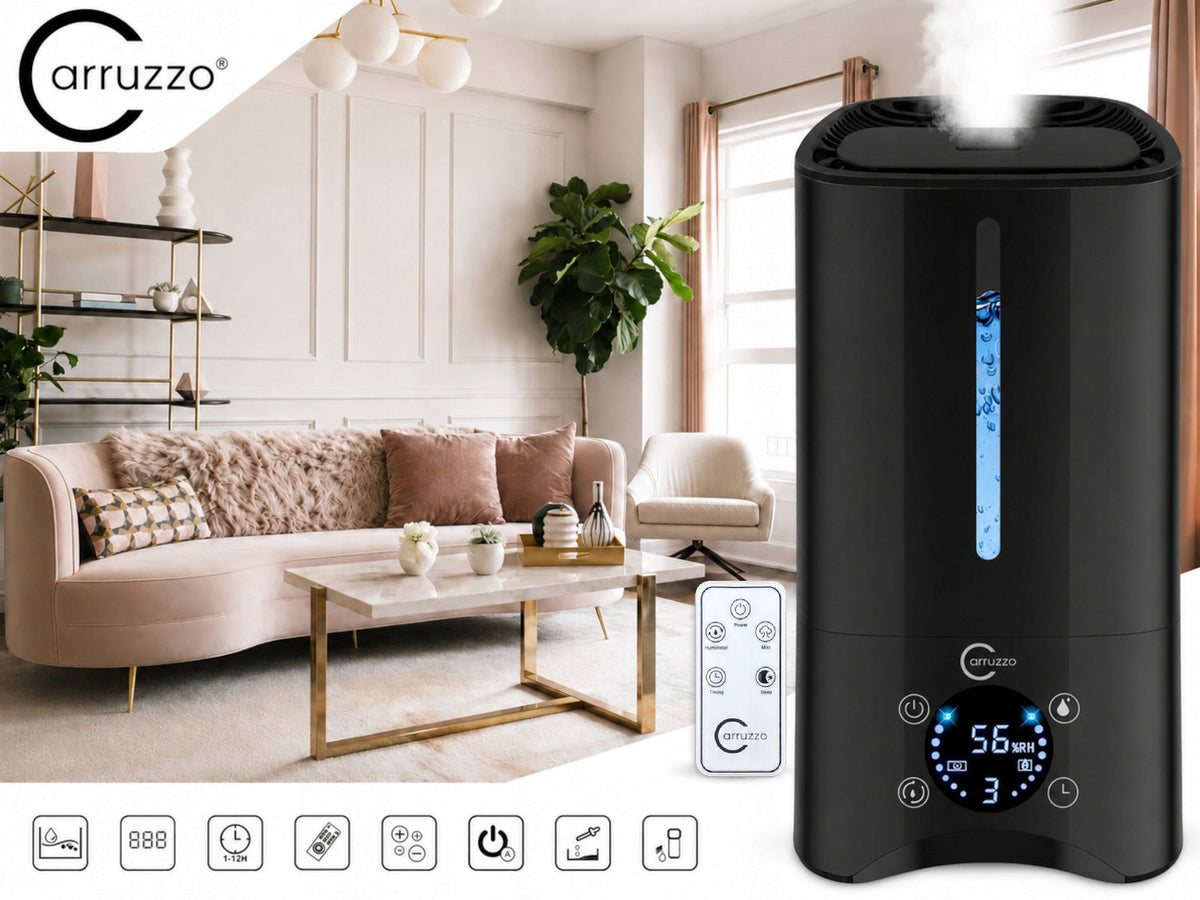 Air humidifier AUTOMATIC + AROMATHERAPY 6in1 +12 OILS FILTER PILOT Medical device no