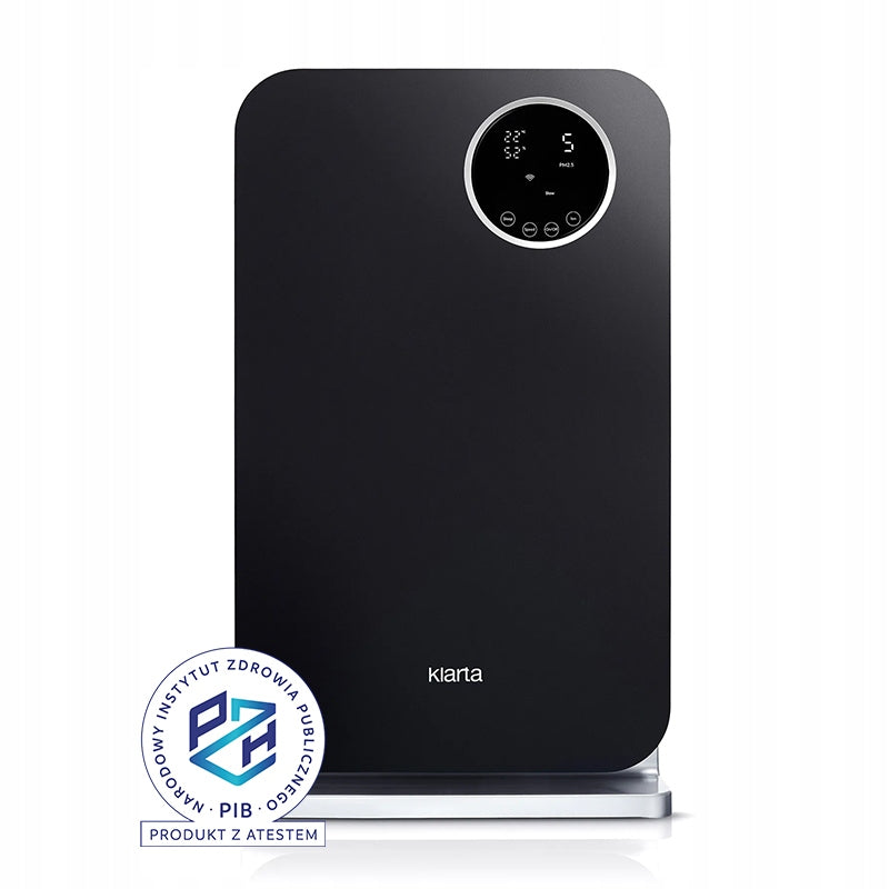 Air purifier Klarta Forste 4 Black 40m² H13 Packaging status original