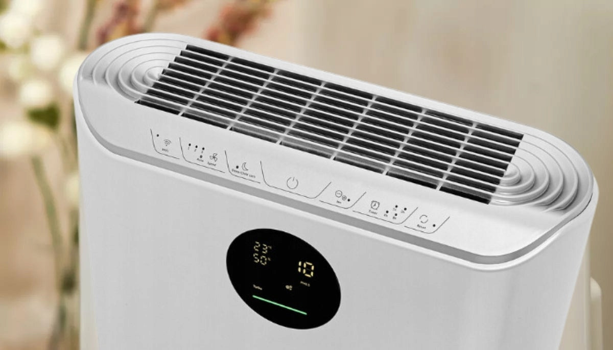 Air purifier Klarta Stor 3 Gold 80m² H13 Dominant color yellow/gold
