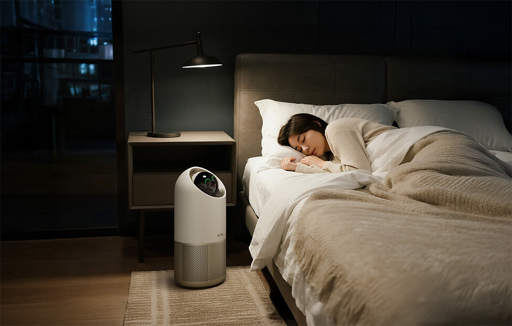 Air purifier Mova Stellar X10 26W white and gold Filters HEPA