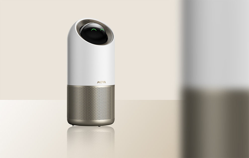 Air purifier Mova Stellar X10 26W white and gold Power 26 W