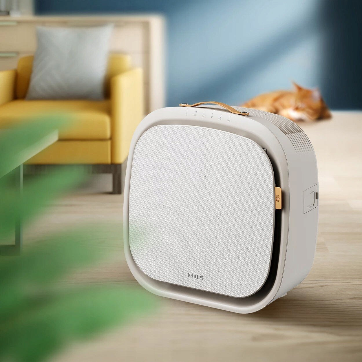 Air purifier PHILIPS AC3360/11 Wi-Fi AeraSense Dominant color beige/brown