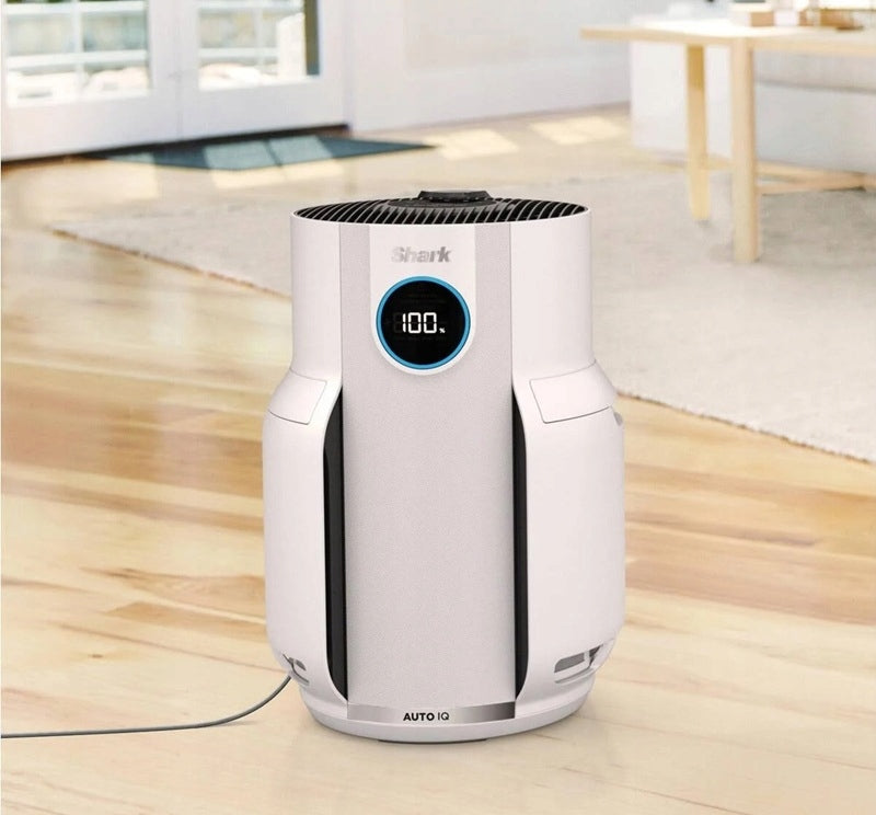 Air purifier Shark NeverChange HP150EU HEPA filter 60m² white Packaging status original
