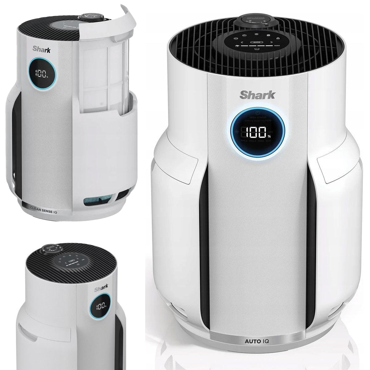 Air purifier Shark NeverChange HP150EU HEPA filter 60m² white