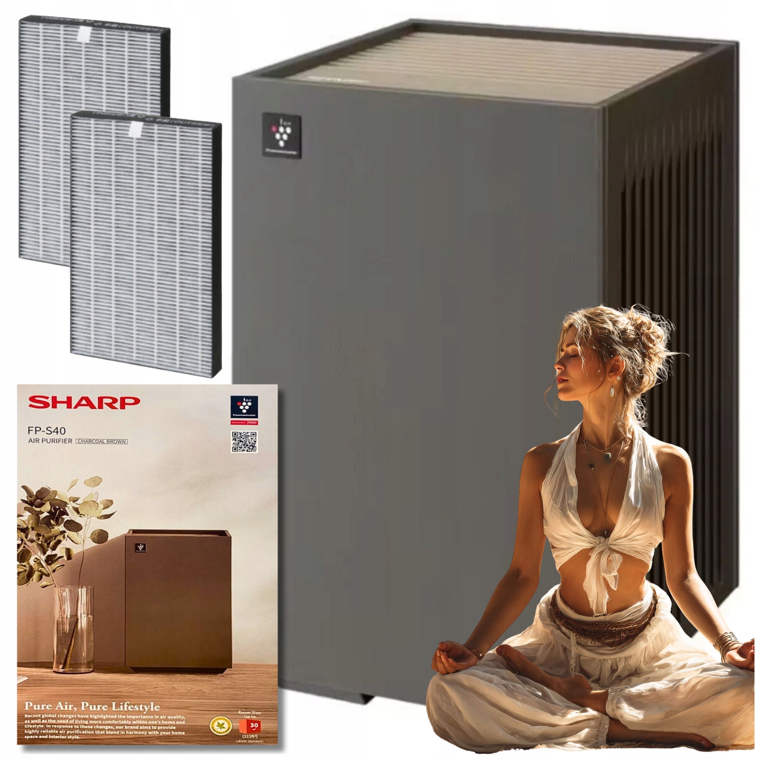 Air purifier Sharp FP-S40EU-T