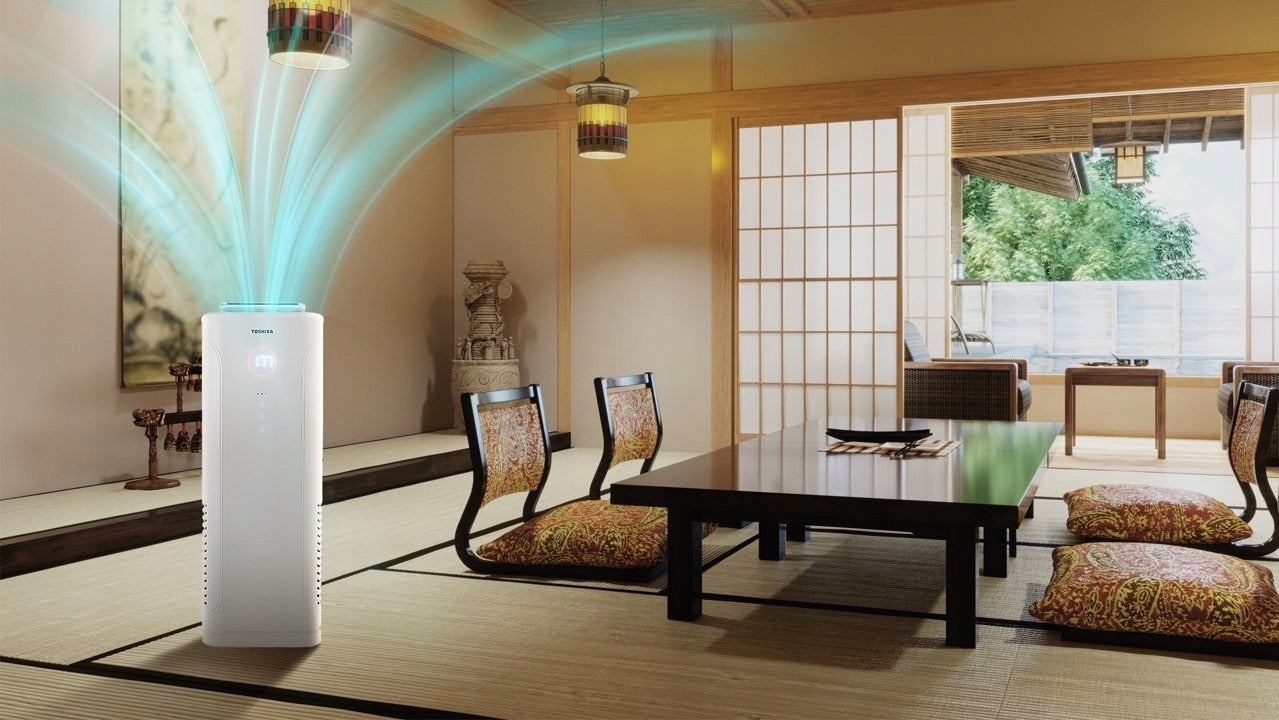 Air purifier Toshiba CAF-X83XPL IONIZATION TIMER 60m2 Filters ionization