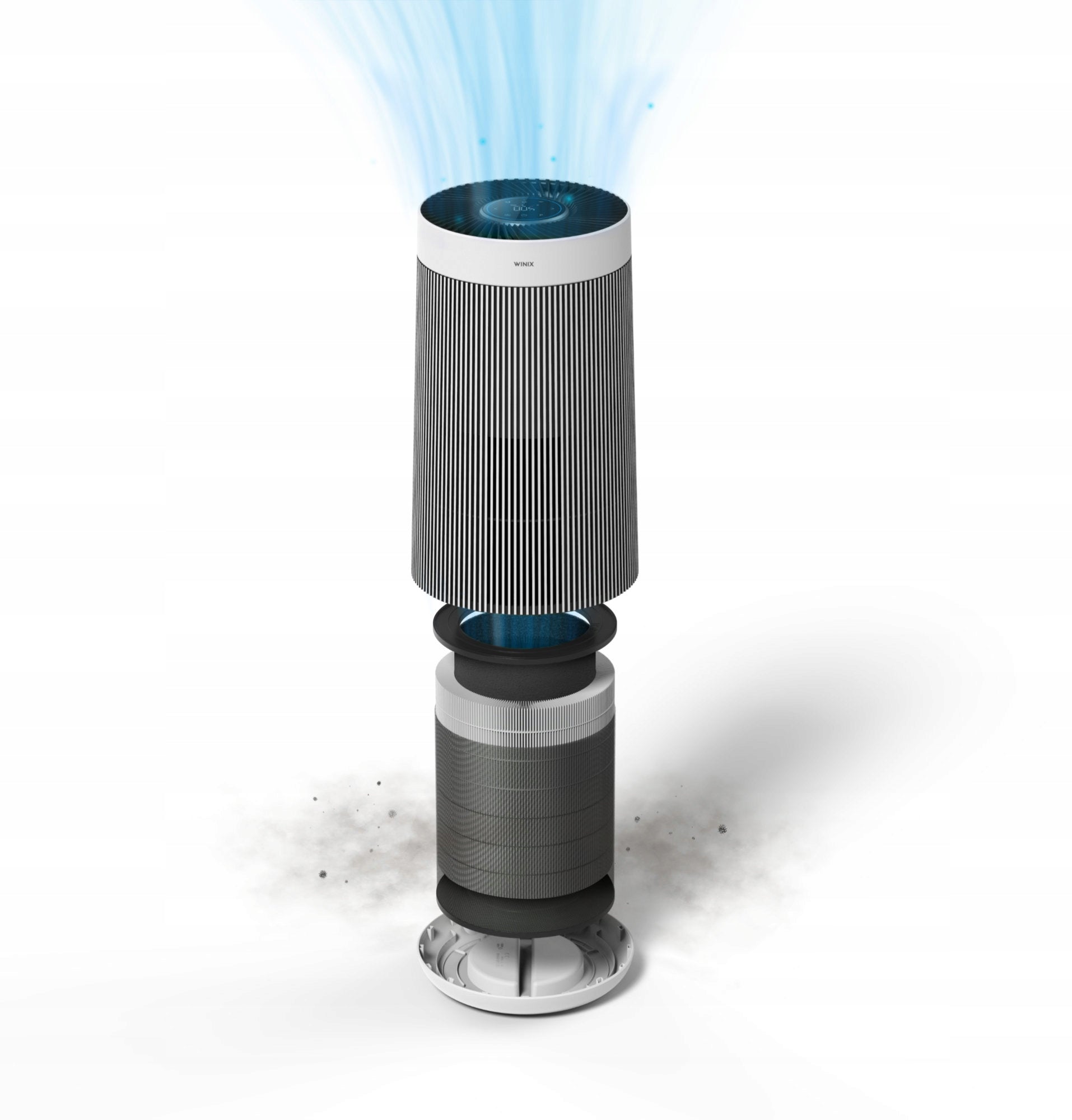 Air purifier Winix T800, 120m2, WiFi, 120m2 Power 45 W
