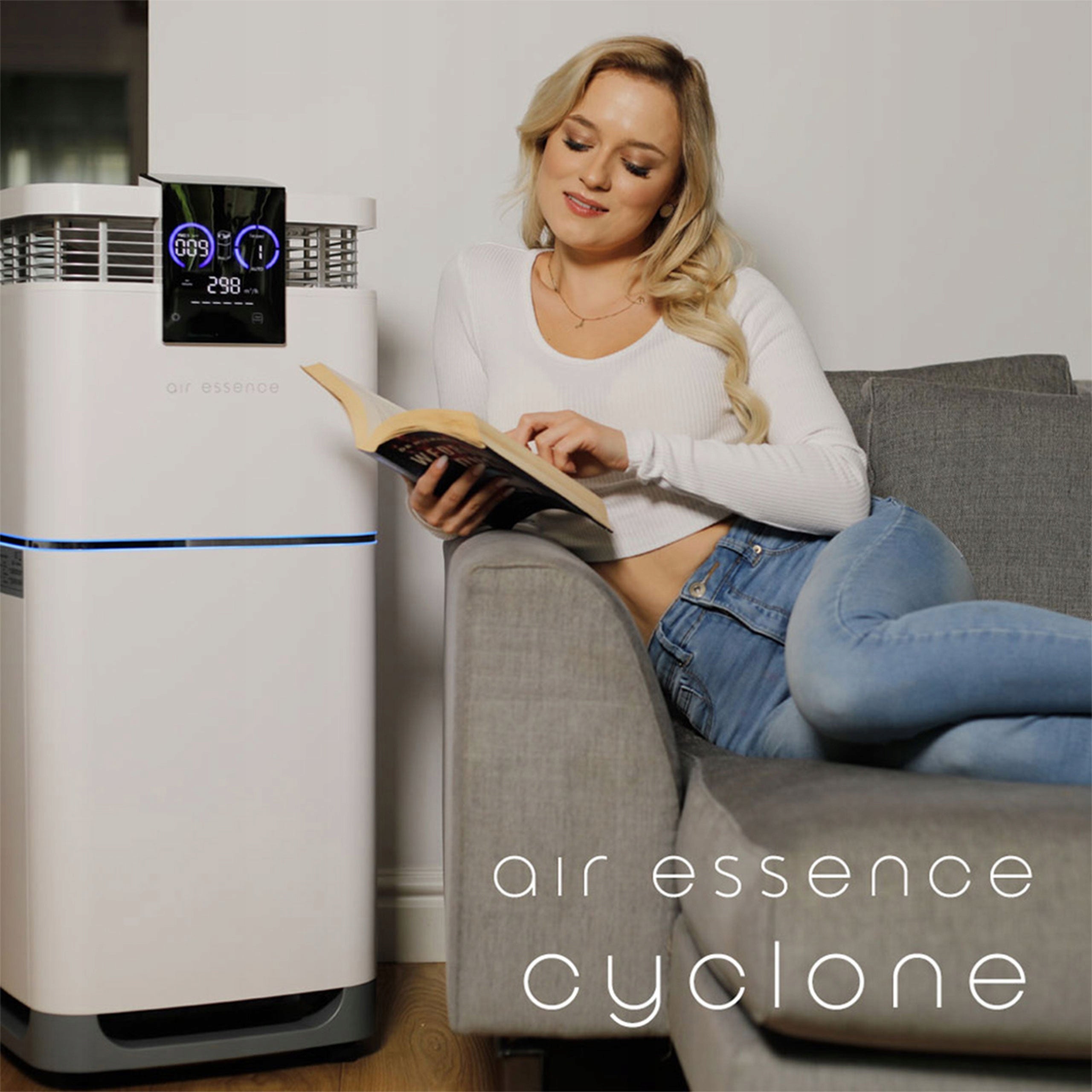 Air purifier with humidifier Air Essence Cyclone 115-130m2 Manufacturer code 5904959089459