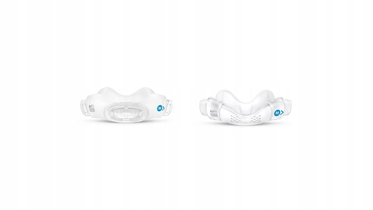 AirFit N30i Silicone [Size M, QuietAir] Dominant color clear