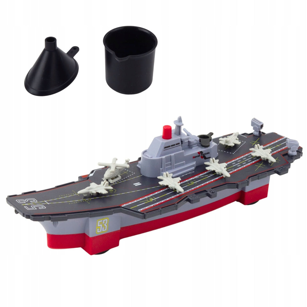 Aircraft carrier with Lean Toys 405x315 mm drive Kid's age 3＋ years