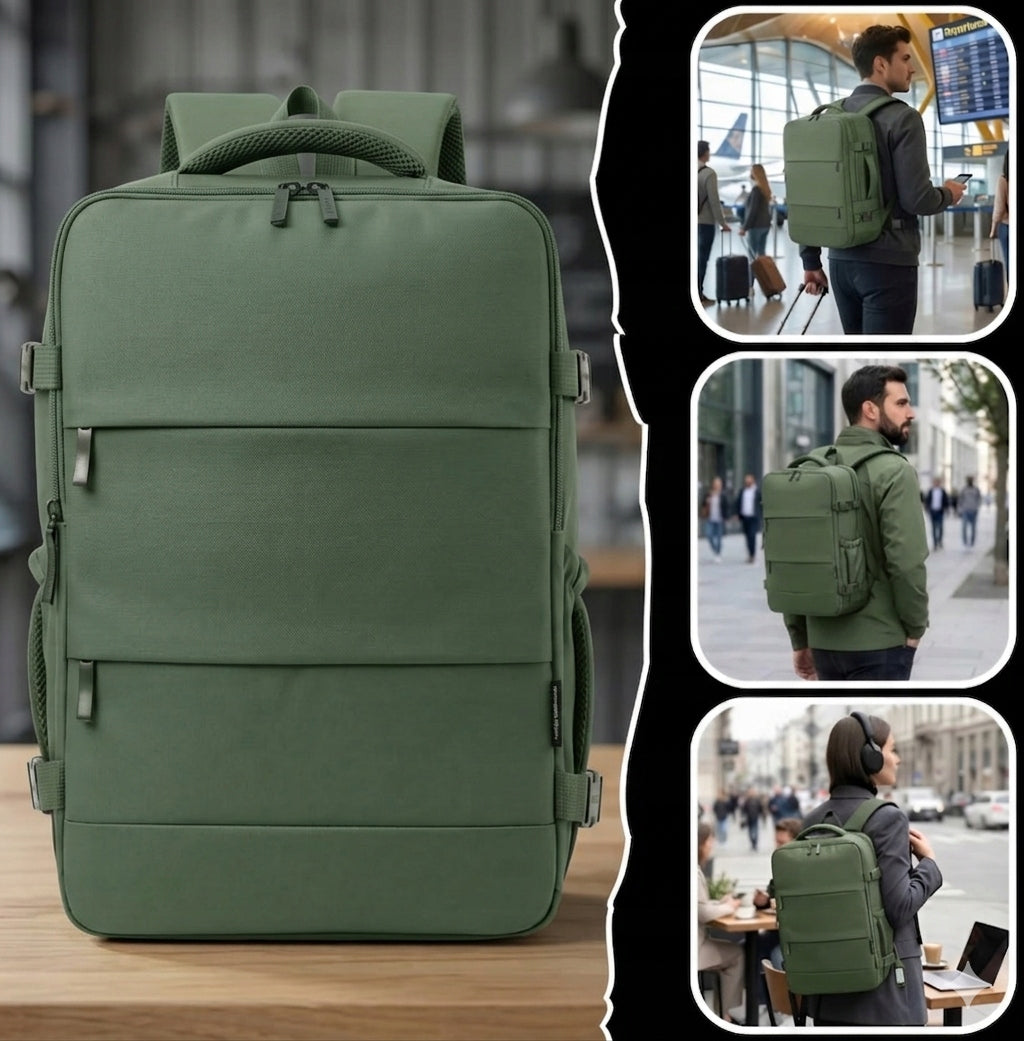 Airplane Travel Backpack 40x30x20 Wizzair Ryanair Hand Luggage Cabin Packaging status original